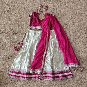 Indian chaniya choli women's Medium
